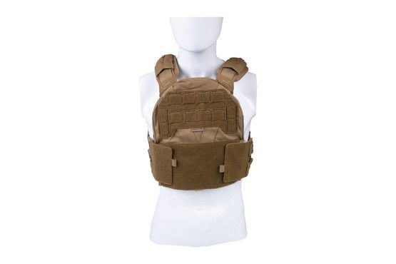 Agilite K Zero Low Profile Plate Carrier in Coyote is made from MIL-SPEC nylon.
